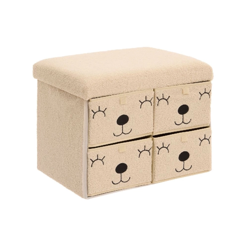 Puff Plegable 4 cajones de Atmosphera
