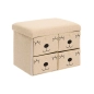 Puff Plegable 4 cajones de Atmosphera