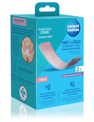 Compresas de Gel frío/calor posparto de Canpol Babies