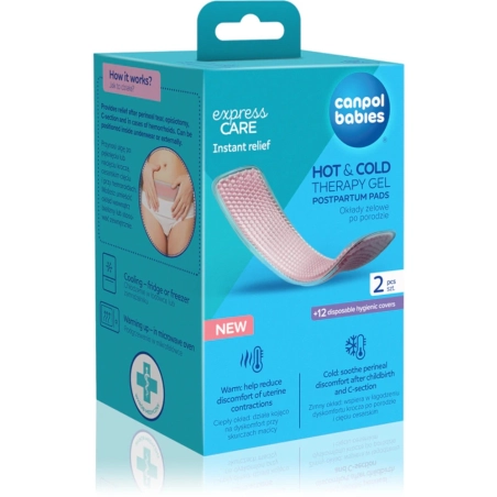 Compresas de Gel frío/calor posparto de Canpol Babies