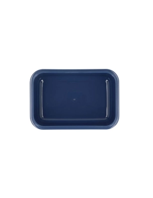 Caja almuerzo grande con cajita Stripes de Monnëka