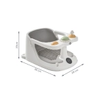 Asiento de baño Splash de MS Gris