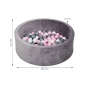 Piscina de bolas infantil MS
