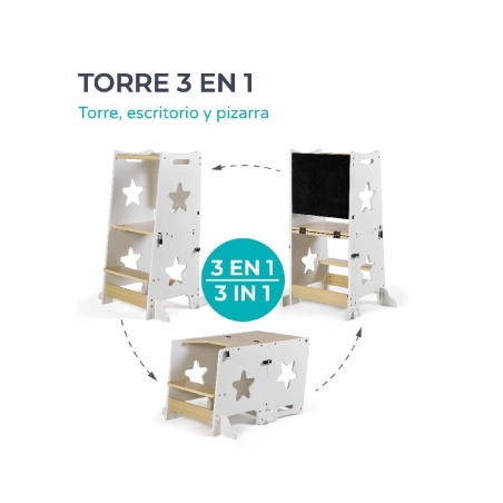 Torre aprendizaje 3 en 1 Learn Up de Ms
