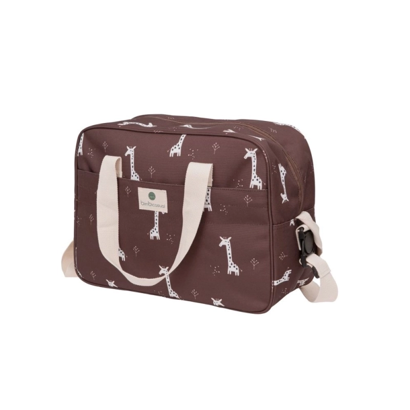 Bolso con cambiador Giraffe de Bimbidreams
