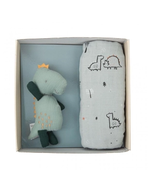Caja regalo Muselina con juguete de Bimbidreams