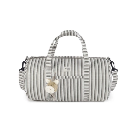 Bolsa Weekend Botton de Walking Mum Rayas