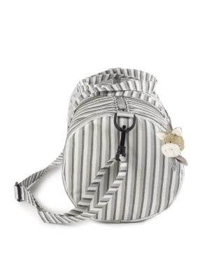 Bolsa Weekend Botton de Walking Mum Rayas