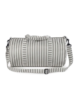Bolsa Weekend Botton de Walking Mum Rayas