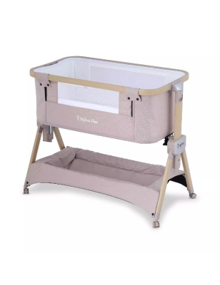 Minicuna plegable Flex Home de Bigtoes Beige