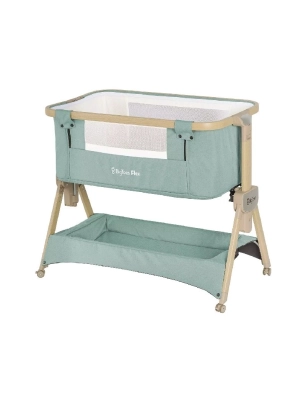 Minicuna plegable Flex Home de Bigtoes Verde