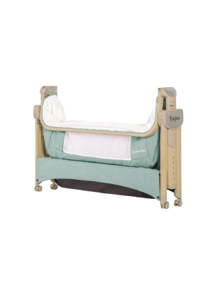 Minicuna plegable Flex Home de Bigtoes Verde