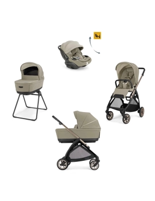 Cochecito 3 piezas Inglesina Electa con Darwin Recline Hangar Beige