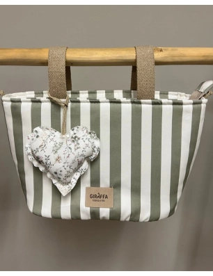 Bolso Minibag Two Giorgia de Giraffa Bianca e Blu