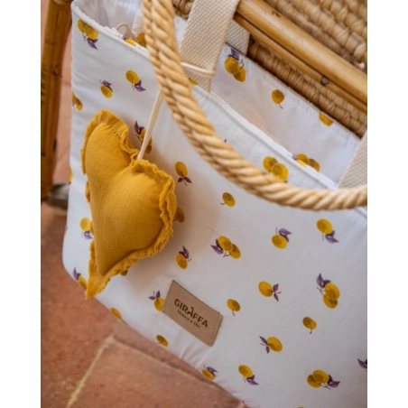 Bolso Minibag Two Fruit de Giraffa Bianca e Blu