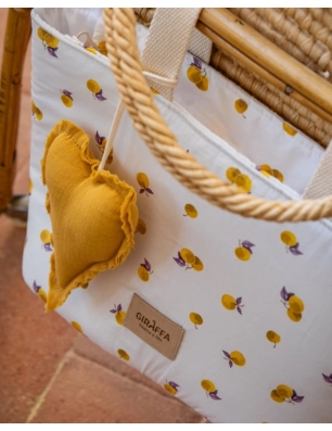 Bolso Minibag Two Fruit de Giraffa Bianca e Blu