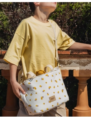Bolso Minibag Two Fruit de Giraffa Bianca e Blu
