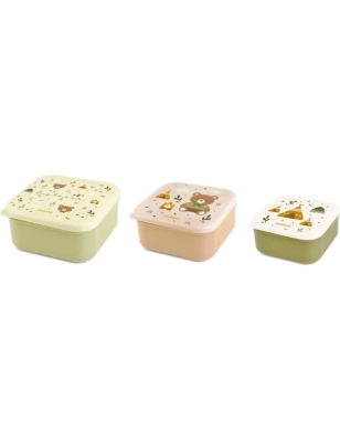 Set 3 cajas Snacks Explorer de Miniland