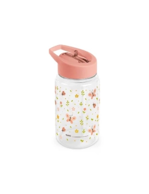 Botella con pajita Butterfly de Miniland