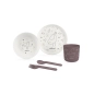 Vajilla infantil bio Naturmeal Miniland 5 piezas