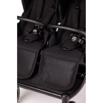 Silla paseo gemelar Easy Twin 5 de Baby Monsters Negro