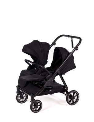 Silla paseo gemelar Easy Twin 5 de Baby Monsters Negro