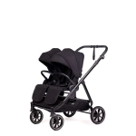 Silla paseo gemelar Easy Twin 5 de Baby Monsters Negro