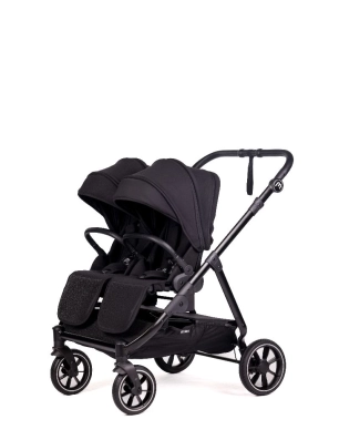 Silla paseo gemelar Easy Twin 5 de Baby Monsters Negro