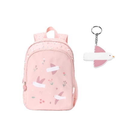 Mochila Mediana Blossom Birds de Tutete