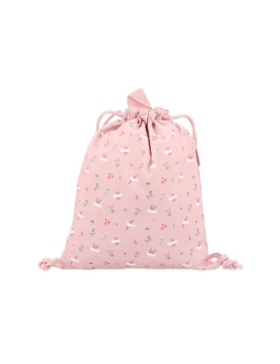 Mochila Saco Tela Blossom Birds de Tutete