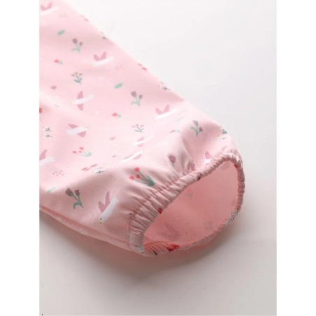 Babi Impermeable con botones Blossom Birds de Tutete