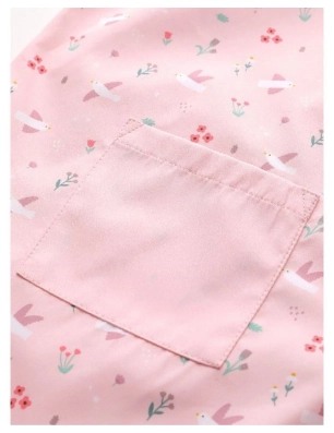 Babi con botones Impermeable Blossom Birds de Tutete