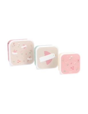 Pack 3 cajas de almuerzo Blossom Birds de Tutete