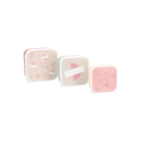 Pack 3 cajas de almuerzo Blossom Birds de Tutete