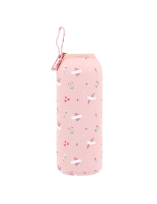 Botella acero 750 ml con funda Blossom Birds de Tutete