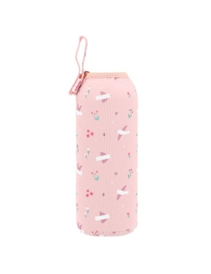 Botella acero 750 ml con funda Blossom Birds de Tutete