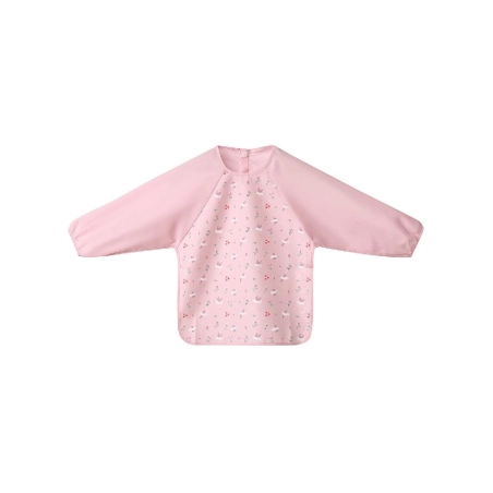 Babero con mangas Blossom Birds de Tutete
