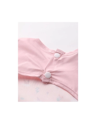 Babero con mangas Blossom Birds de Tutete