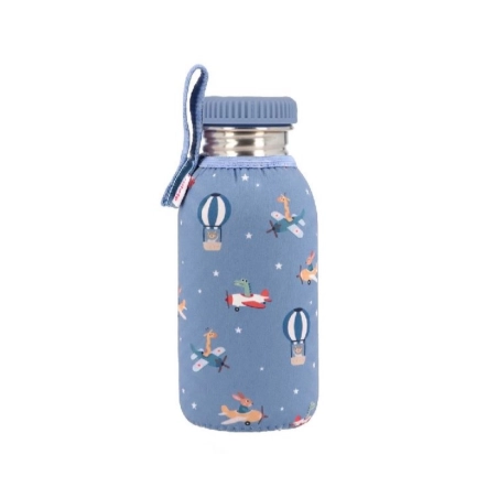 Botella de acero con funda 500 ml Planes de Tutete