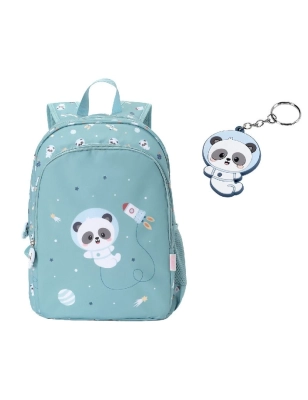 Mochila Mediana con llavero Pandas in Space de Tutete