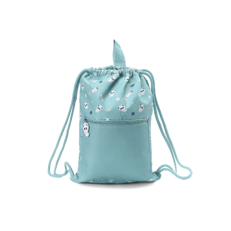 Mochila Saco Impermeable Pandas in Space de Tutete