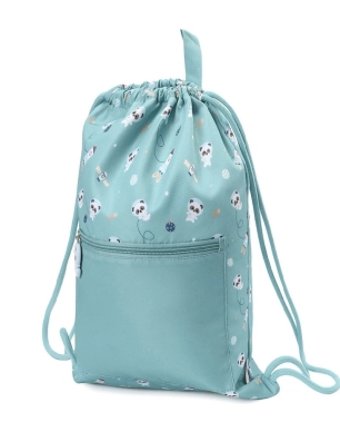 Mochila Saco Impermeable Pandas in Space de Tutete