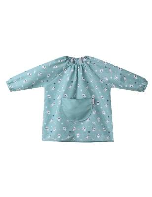 Babi impermeable bolsillo central Pandas in Space de Tutete