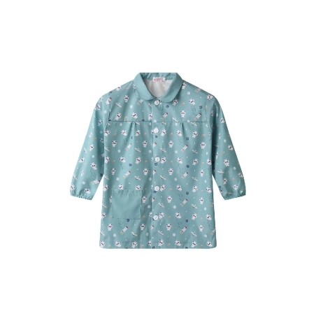 Babi impermeable con botones Pandas in Space de Tutete