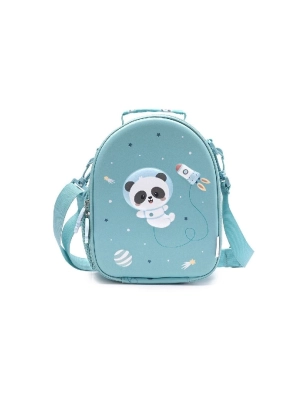 Bolsa merienda térmica 3D Pandas in Space de Tutete