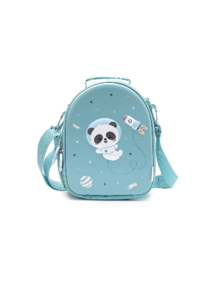 Bolsa merienda térmica 3D Pandas in Space de Tutete