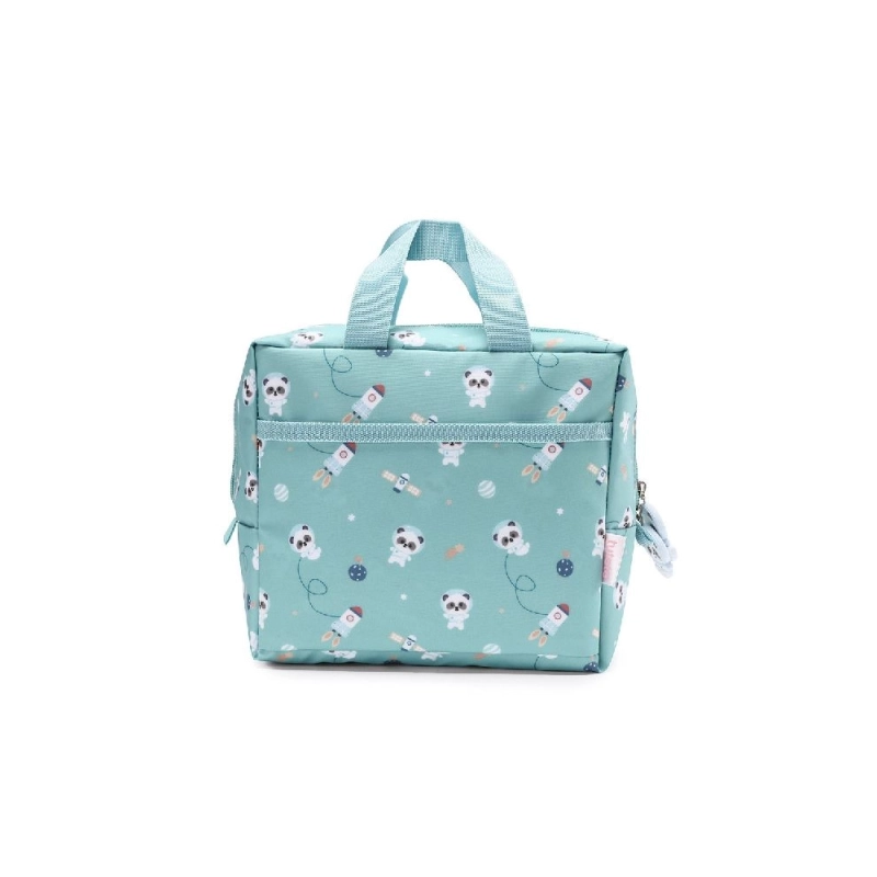 Bolsa merienda térmica Pandas in Space de Tutete