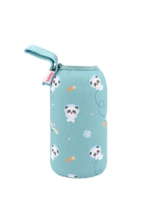 Botella de acero con funda 500 ml Pandas in Space de Tutete
