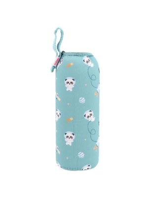 Botella de acero con funda 750 ml Pandas in Space de Tutete