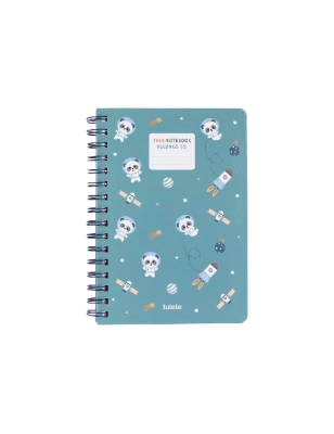 Libreta Pandas in Space de Tutete